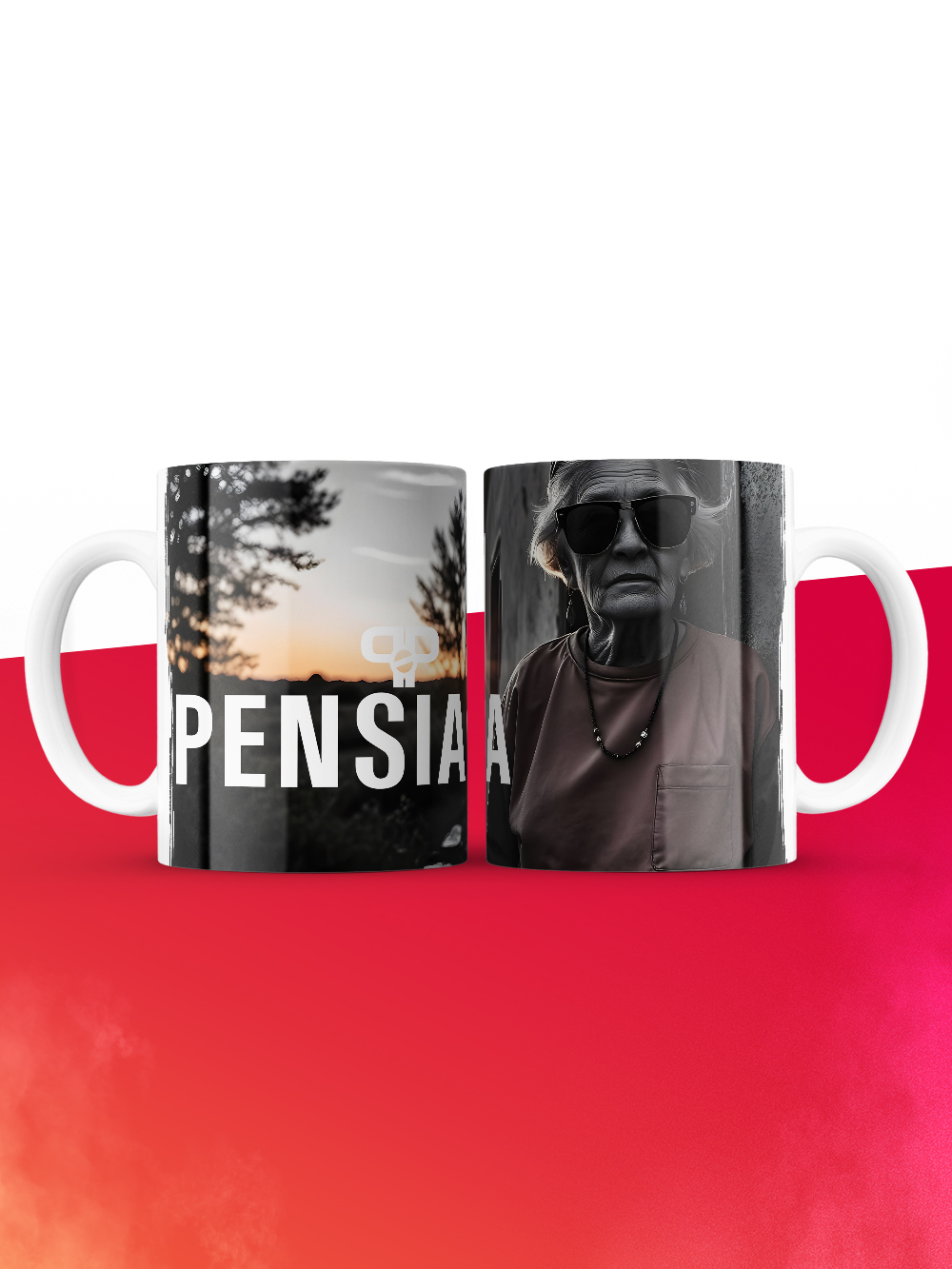 Кружка с приколом Pensiaga