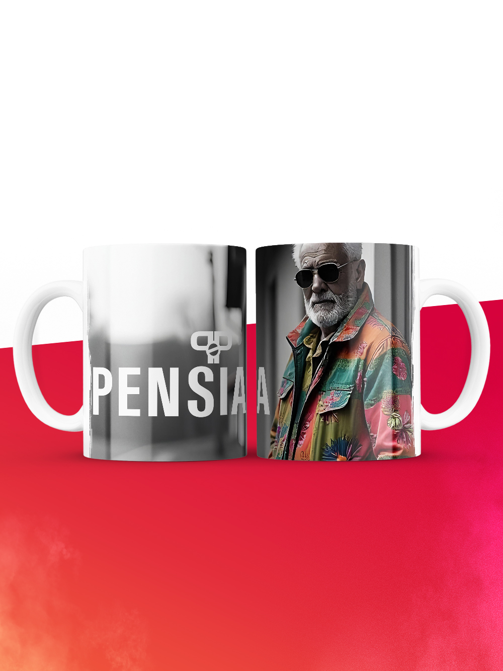 Кружка с приколом Pensiaga